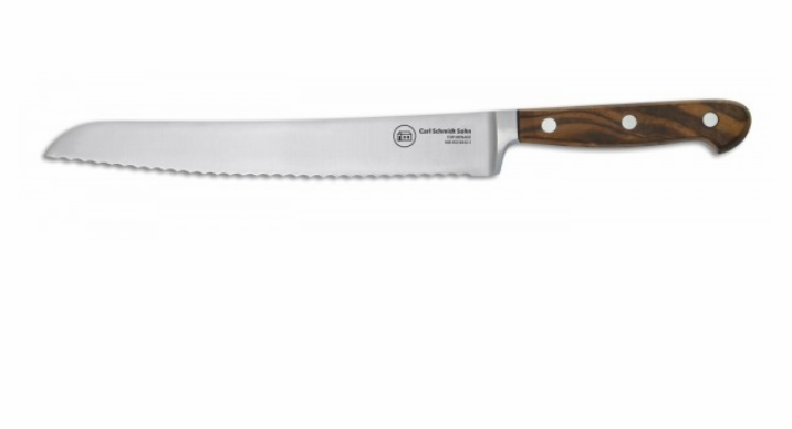 TESSIN Bread walnut CrX50CrMoV 23cm
