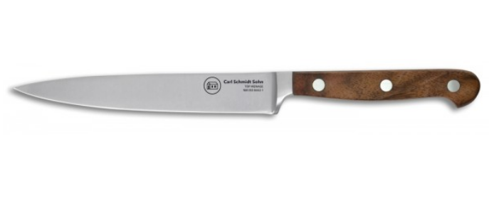TESSIN Carving walnut CrX50CrMoV 16cm
