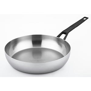 HOLA 316 28x6cm stainless steel frypan