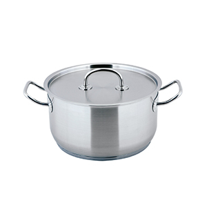 PRO-X High Casserole 18/10 24x13cm 5L with Lid