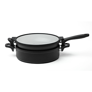 SAXONY 28CM FONGED ALU STACKABLE SET-28CM