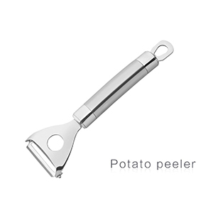 EXQUISITE Potato peeler stainless steel 18,5 cm 1 pc with hang tag
