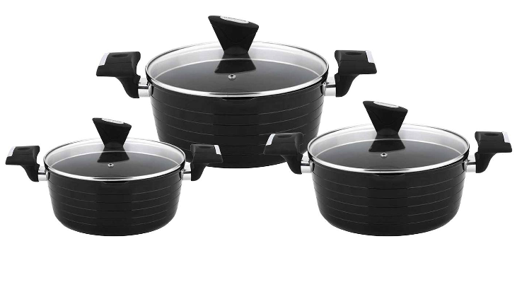 MONHEIM Cookware black metallic 20cm