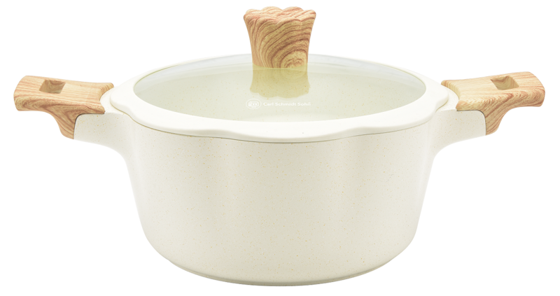 Flora Cast Aluminum Series 24 cm Casserole