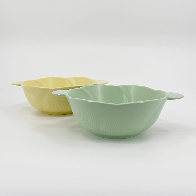 Flora Ceramic Bowl 2pcs set