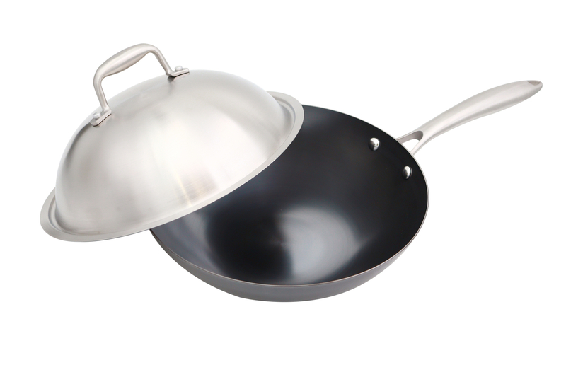 極鐵28cm單柄炒鍋-Altena 28cm Chinese Wok with Lid